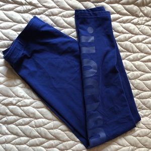 Nike Blue Leg-a-see Leggings Size L